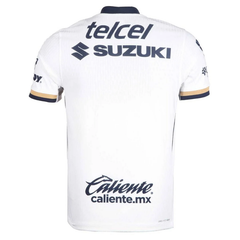 Pumas UNAM White & Gold Soccer Jersey 25/26 (Sail/Obsidian/Club Gold)