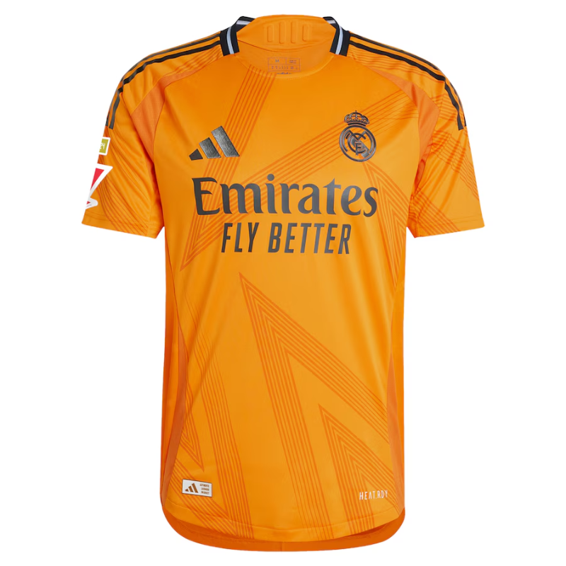 Real Madrid adidas 2024/25 Away Jersey - Orange Adidas