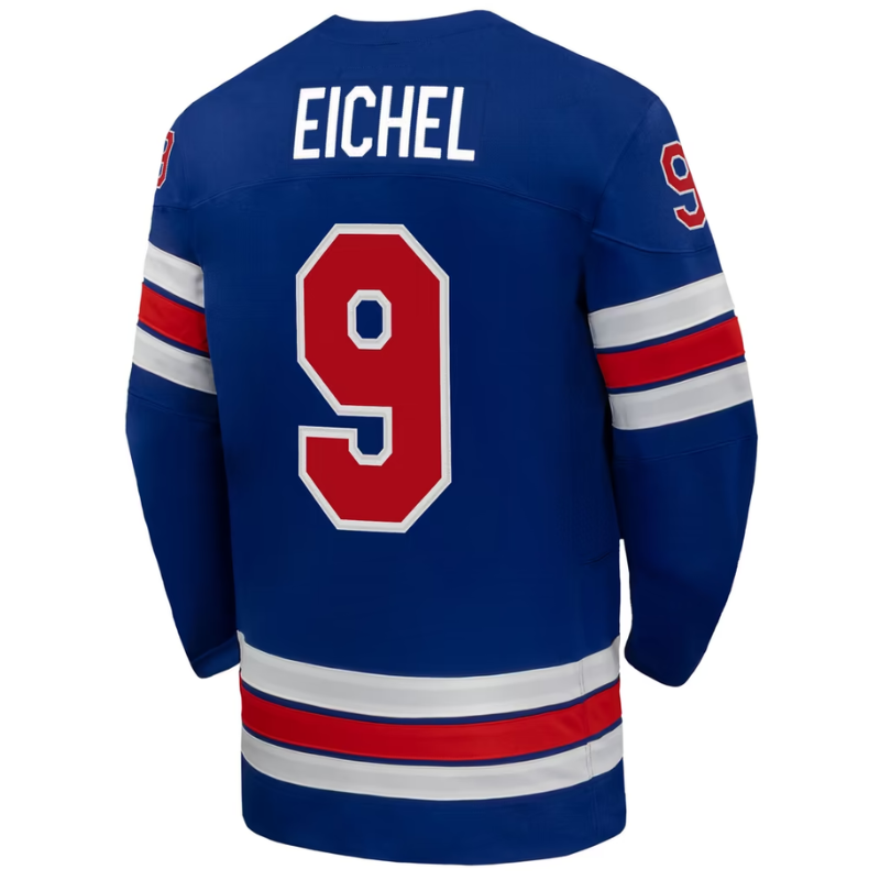 USA Royal Blue Hockey Jersey (EICHEL 9)