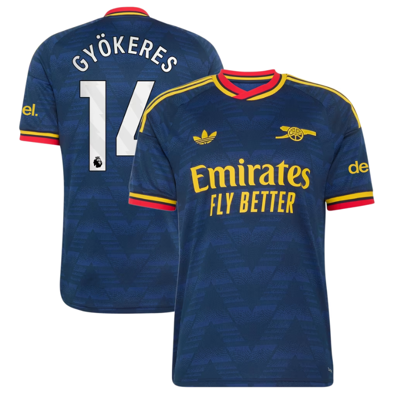 Viktor Gyökeres Arsenal 2026/27 Away Jersey - Navy