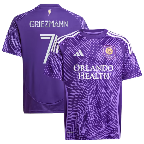 adidas Antoine Griezmann Orlando City SC Youth 2025 Replica Jersey