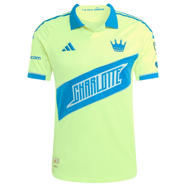 adidas Charlotte FC 2025 Third Authentic Custom Jersey