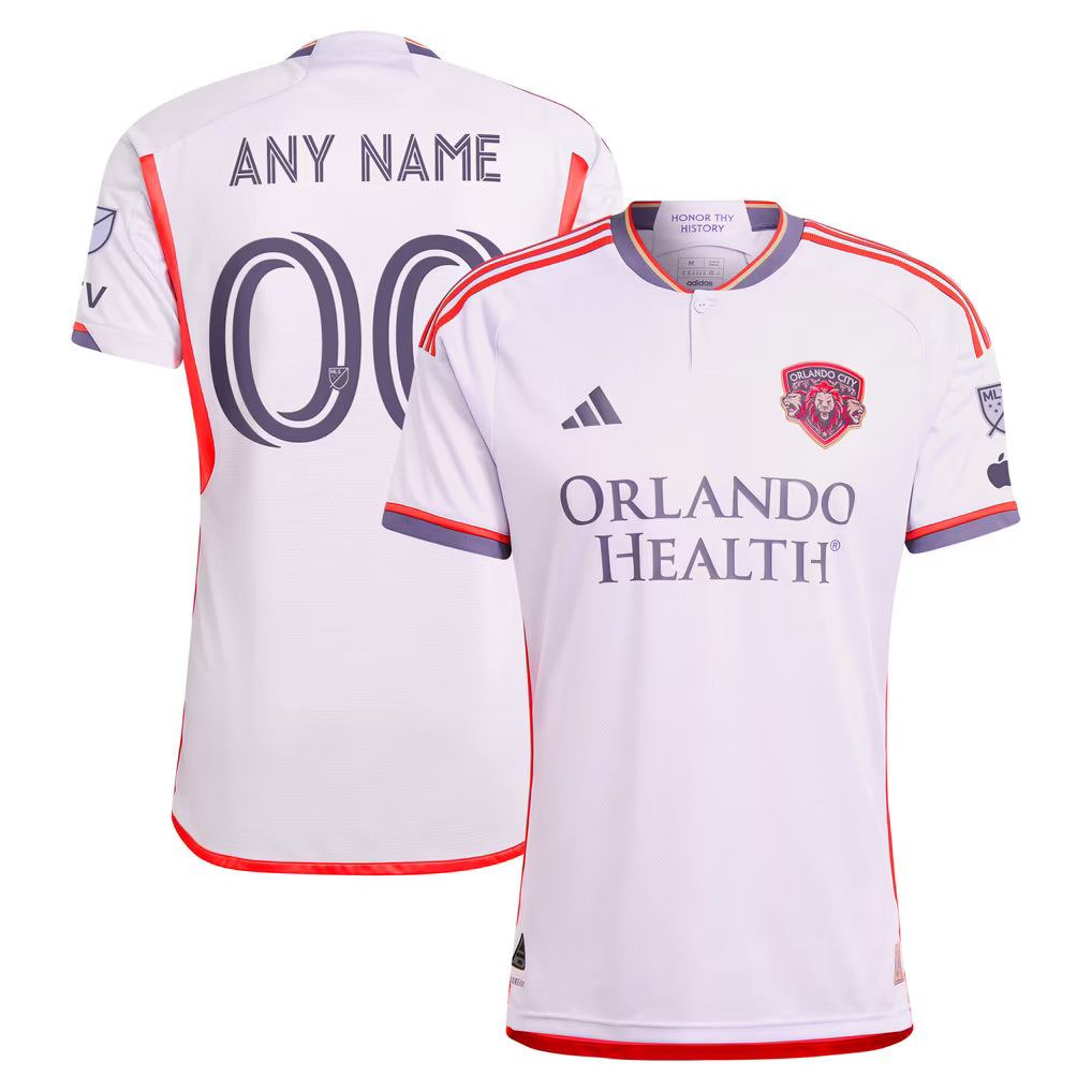 adidas Orlando City SC 2024 Legacy Kit Authentic Custom Jersey