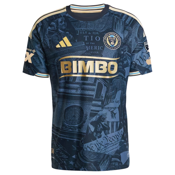 Adidas Philadelphia Union 2026 1776 Kit Authentic Custom Jersey