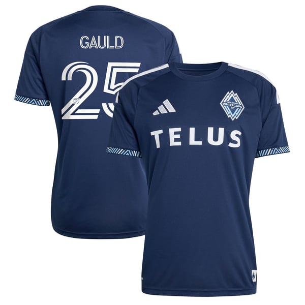 Adidas Ryan Gauld Vancouver Whitecaps FC 2026 Coastal Replica Jersey