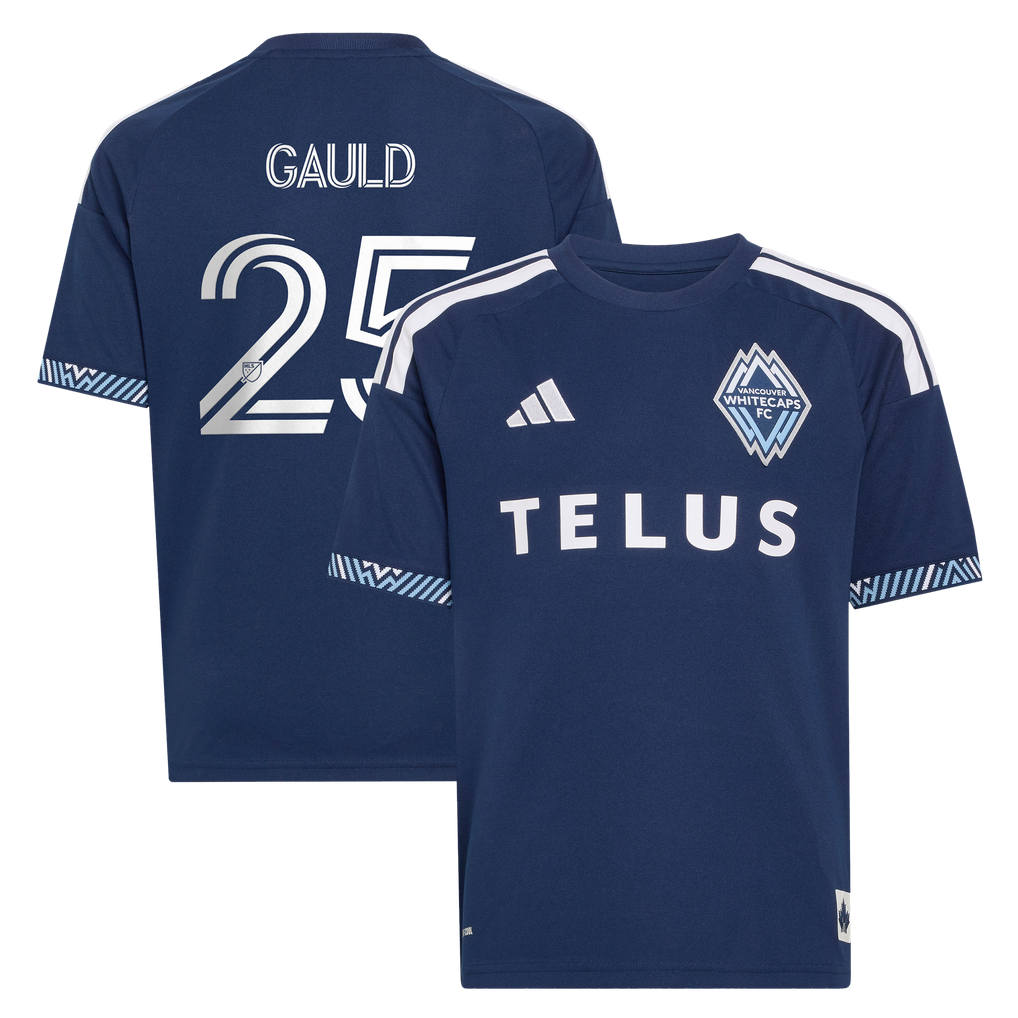 Adidas Ryan Gauld Vancouver Whitecaps FC Youth Coastal Replica Jersey