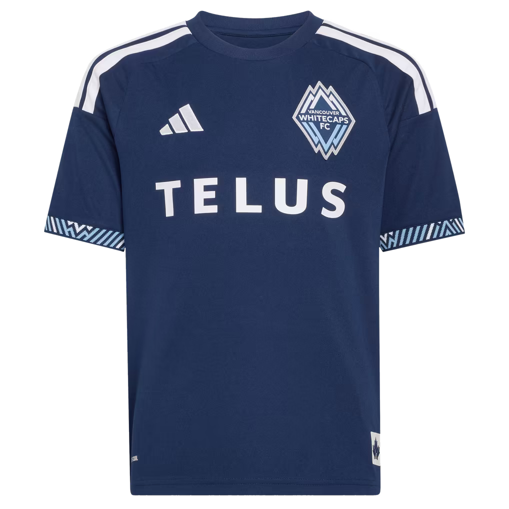 Adidas Ryan Gauld Vancouver Whitecaps FC Youth Coastal Replica Jersey