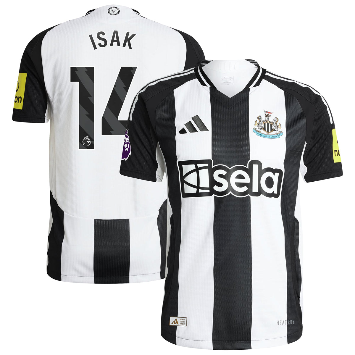adidas Newcastle United Alexander Isak 2024/25 Home Authentic Player Jersey