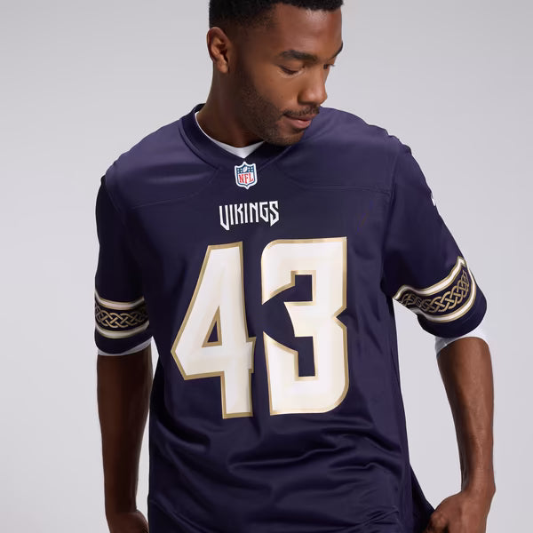 Nike Minnesota Vikings Andrew Van Ginkel 2026 Rivalries Game Jersey