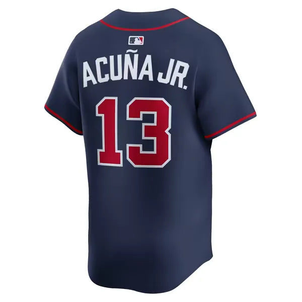 Atlanta Braves Navy Alternate Jersey (Ronald Acuña Jr.)