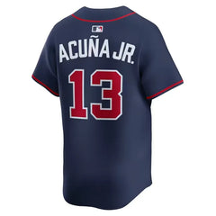Atlanta Braves Navy Alternate Jersey (Ronald Acuña Jr.)