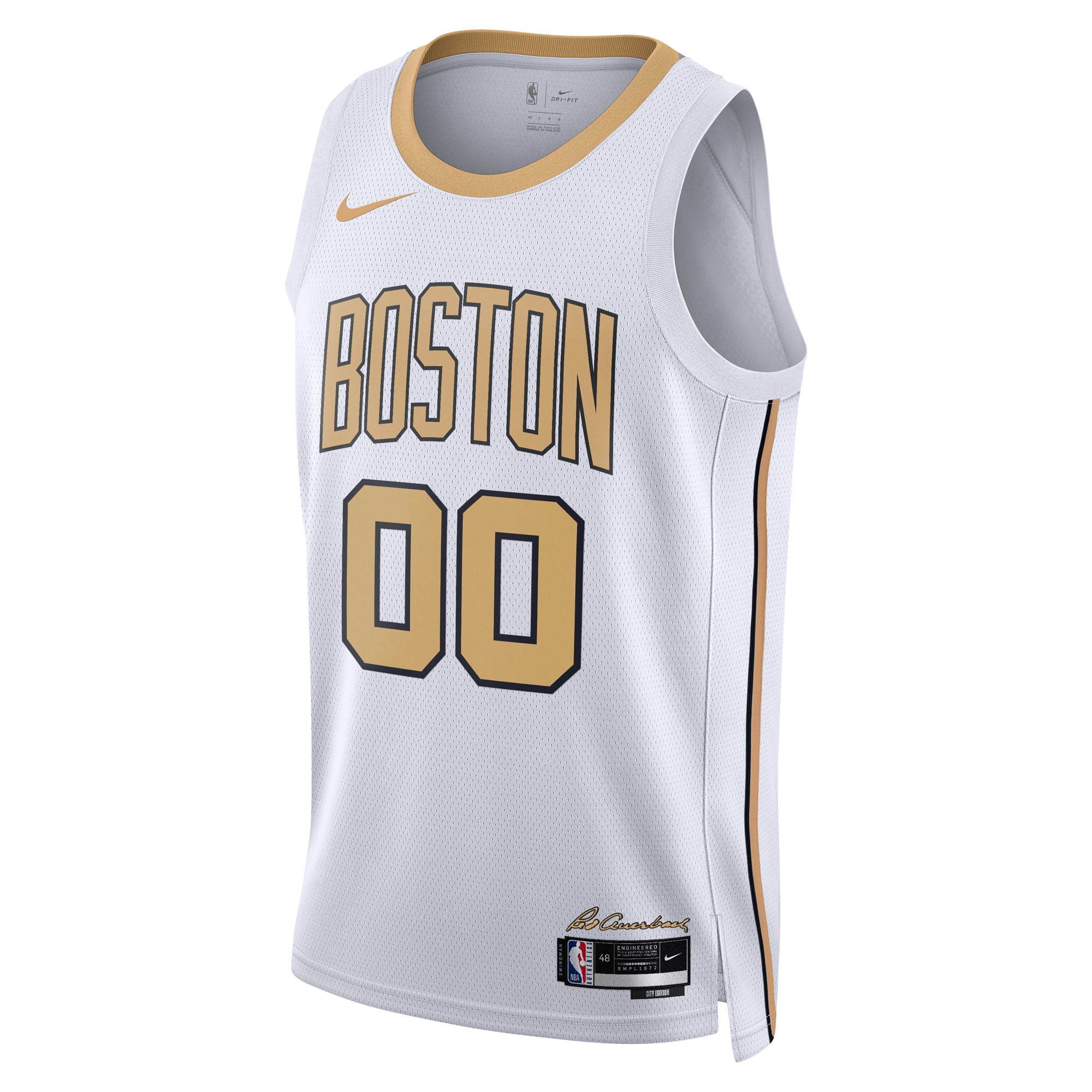Nike Boston Celtics 2025/26 City Edition Unisex Swingman Custom Jersey