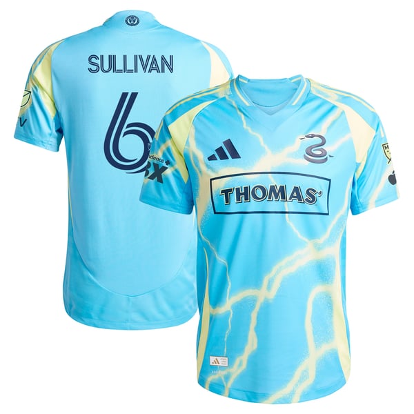 Adidas Cavan Sullivan Philadelphia Union 2025 Authentic Player Jersey