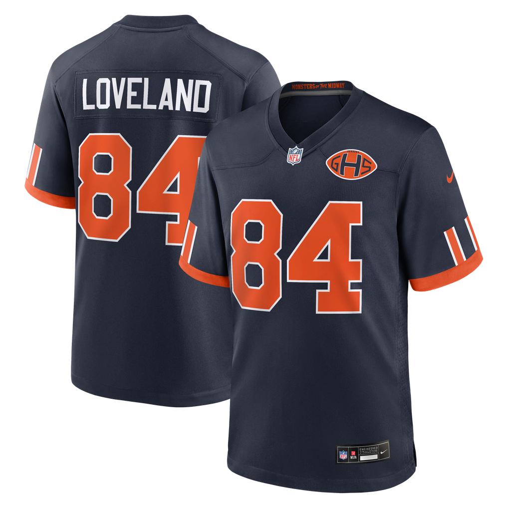 Nike Colston Loveland Chicago Bears 2026 Rivalries Collection Game Jersey