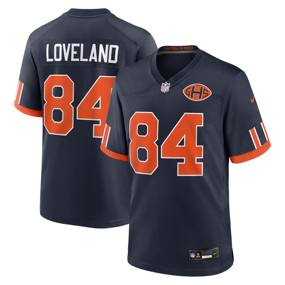 Nike Colston Loveland Chicago Bears 2026 Rivalries Collection Game Jersey