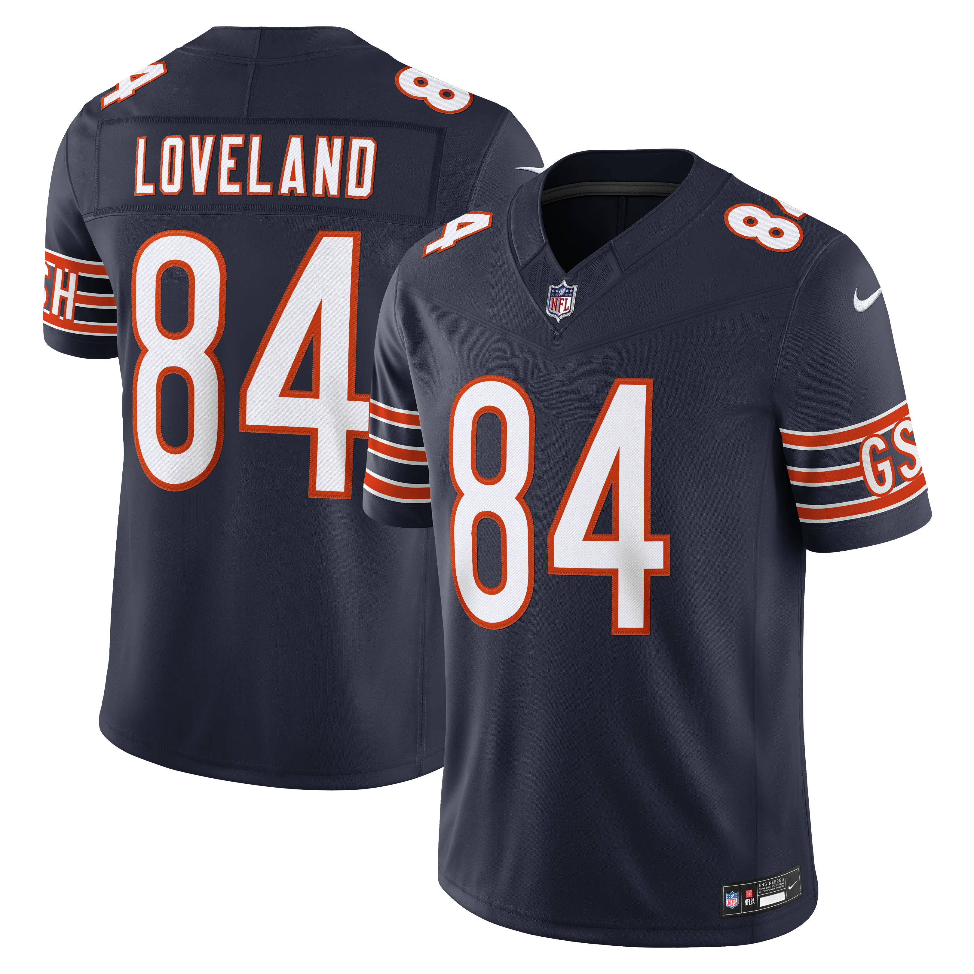 Nike Colston Loveland Chicago Bears Vapor F.U.S.E. Limited Jersey