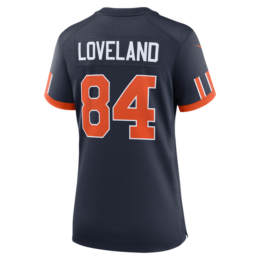 Colston Loveland Chicago Bears Nike Women's 2026 Rivalries Collection Game Jersey