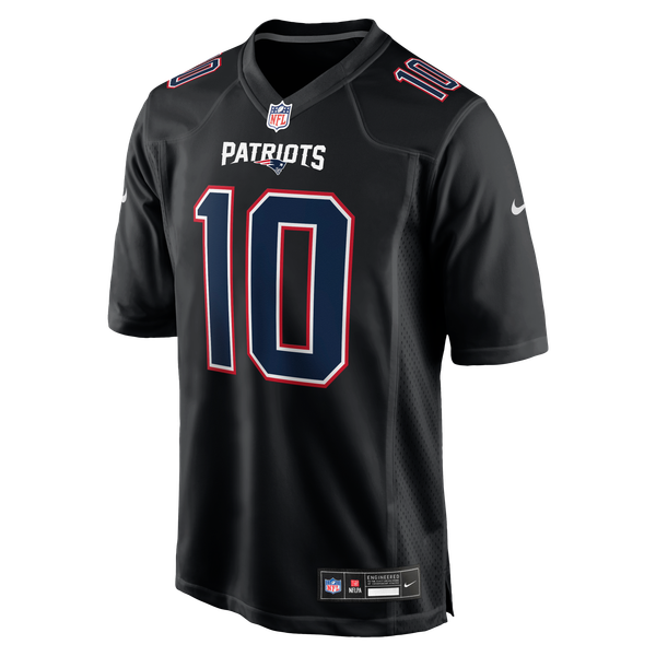 Nike Drake Maye New England Patriots Fashion Game Jersey