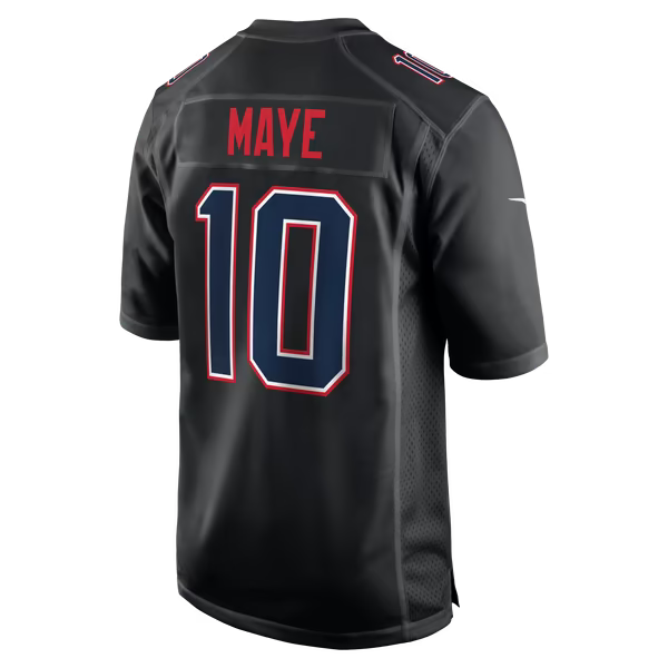 Nike Drake Maye New England Patriots Fashion Game Jersey