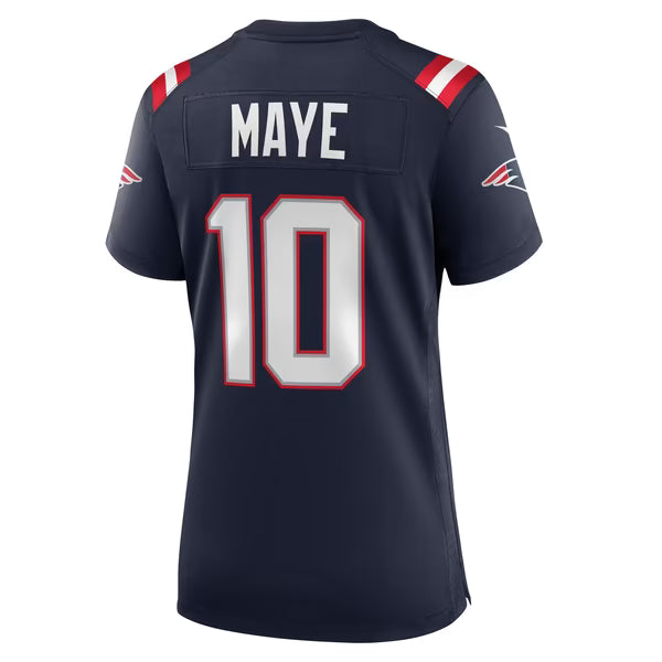 Nike Drake Maye New England Patriots Women's Player Game Jersey
