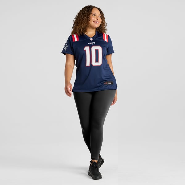 Nike Drake Maye New England Patriots Women's Player Game Jersey
