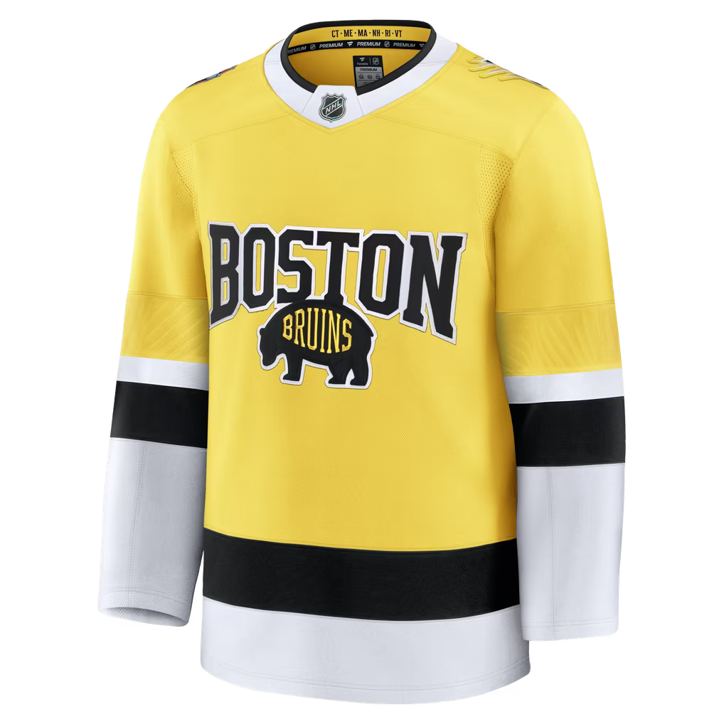 Fanatics Boston Bruins 2026 NHL Stadium Series Premium Custom Jersey