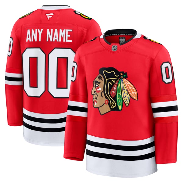Fanatics Chicago Blackhawks Home Premium Custom Jersey