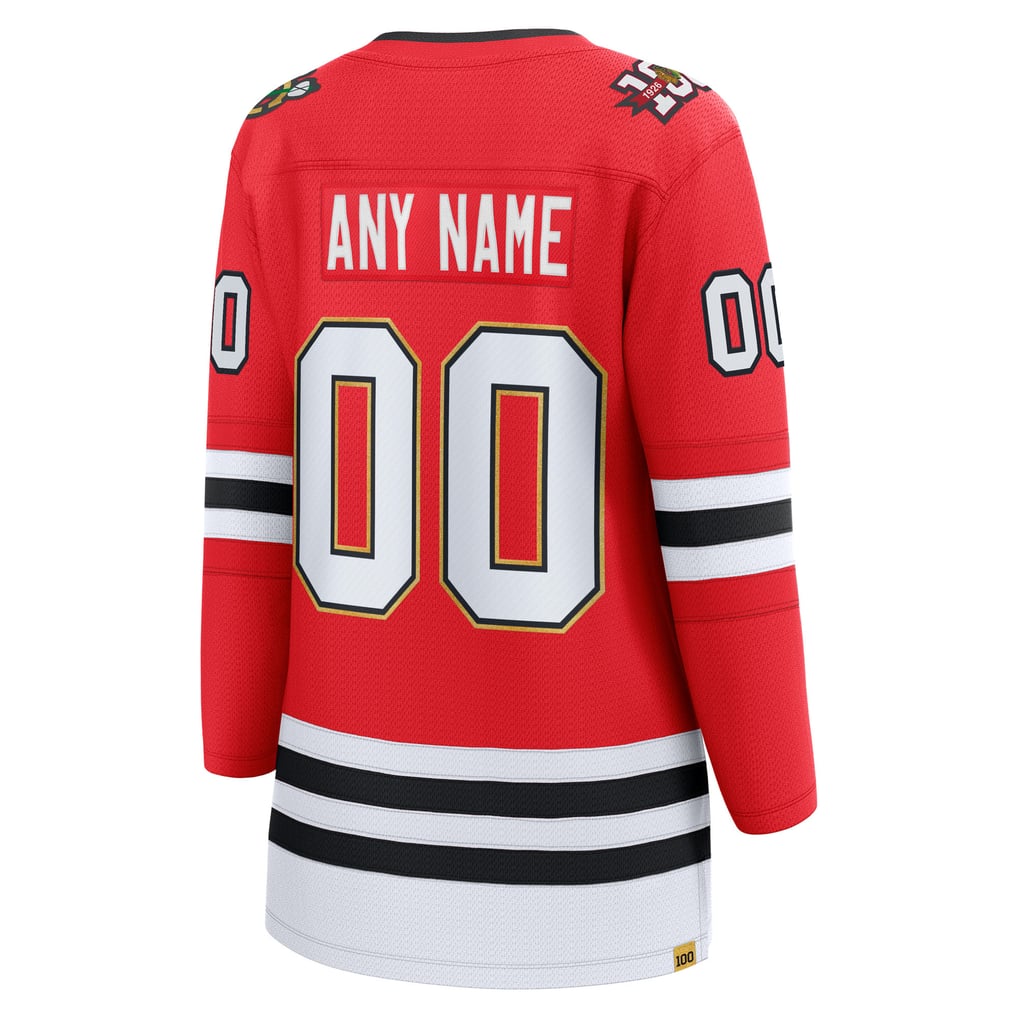 Fanatics Chicago Blackhawks Women's Centennial Breakaway Custom Jersey