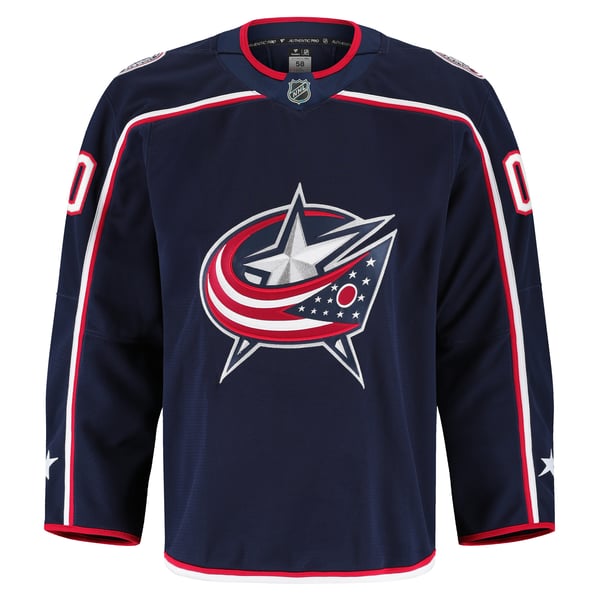 Fanatics Columbus Blue Jackets Home Authentic Pro Custom Jersey