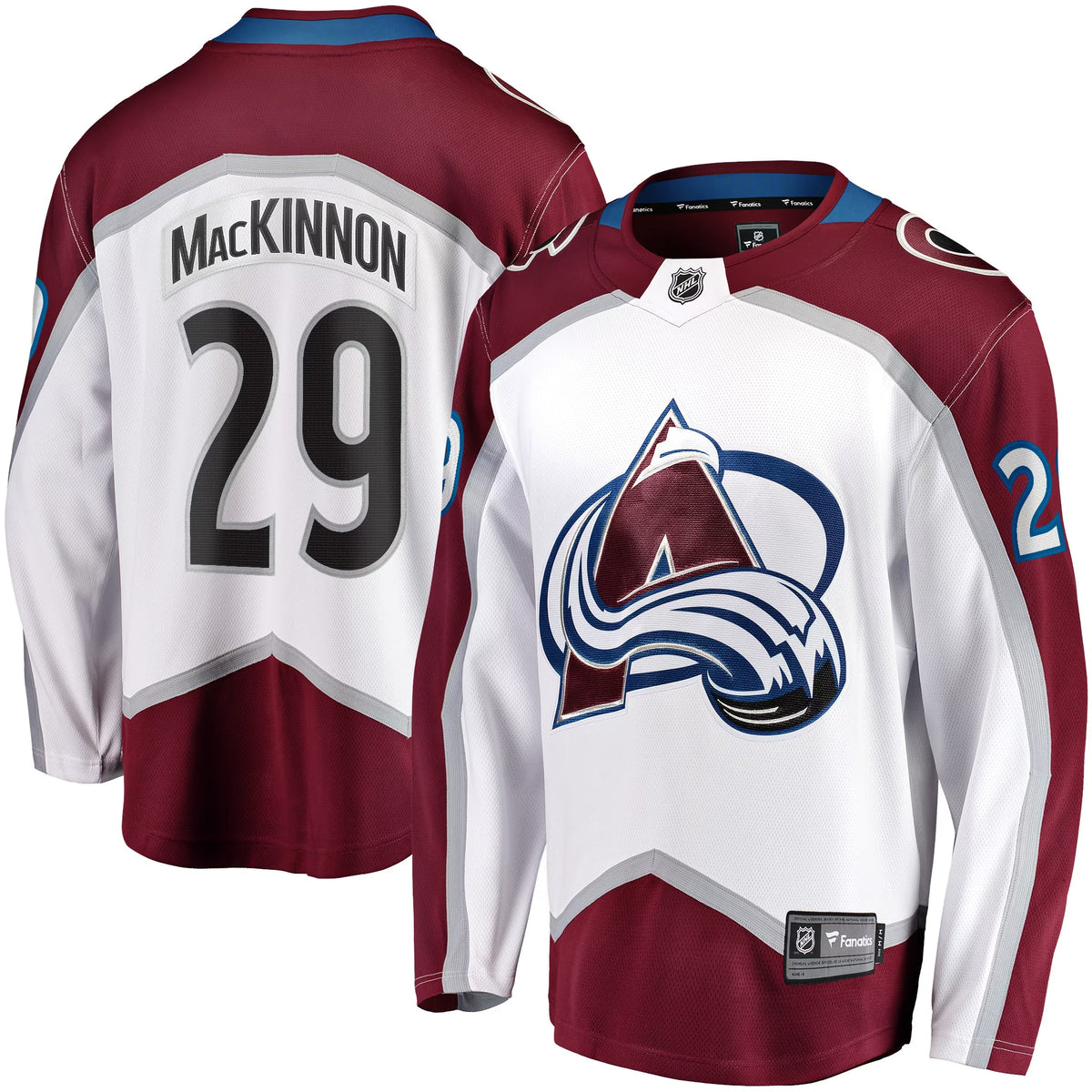 Fanatics Nathan MacKinnon Colorado Avalanche Breakaway Jersey