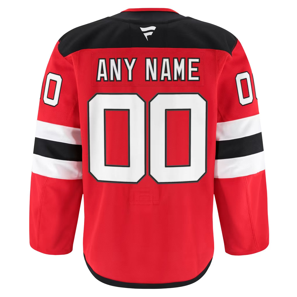 Fanatics New Jersey Devils Home Authentic Pro Custom Jersey