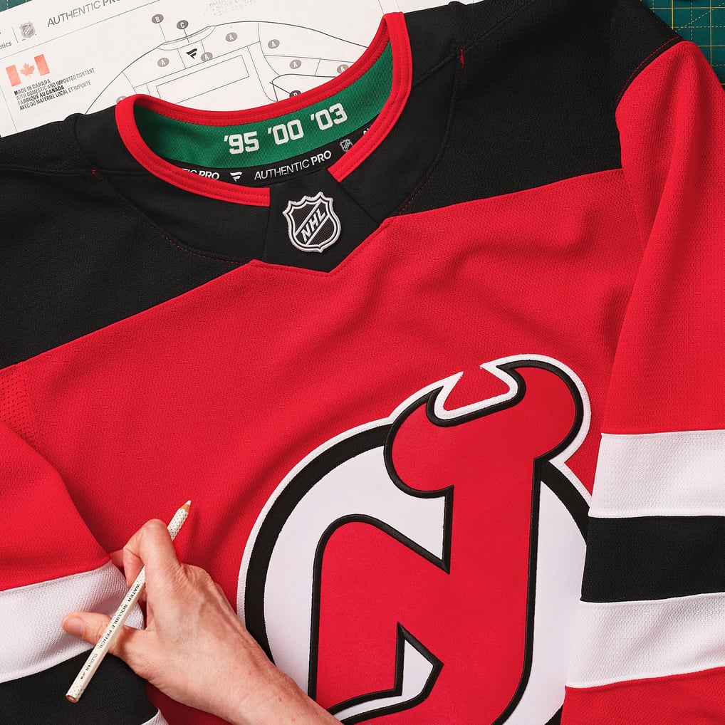 Fanatics New Jersey Devils Home Authentic Pro Custom Jersey