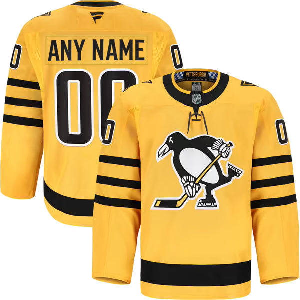 Fanatics Pittsburgh Penguins Alternate Authentic Pro Custom Jersey