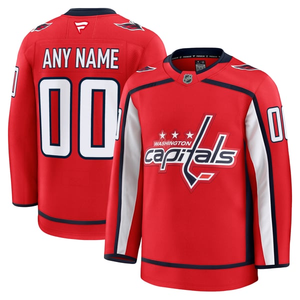 Fanatics Washington Capitals Home Premium Custom Jersey