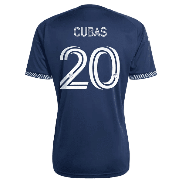 Adidas Andrés Cubas Vancouver Whitecaps FC 2026 Coastal Replica Jersey