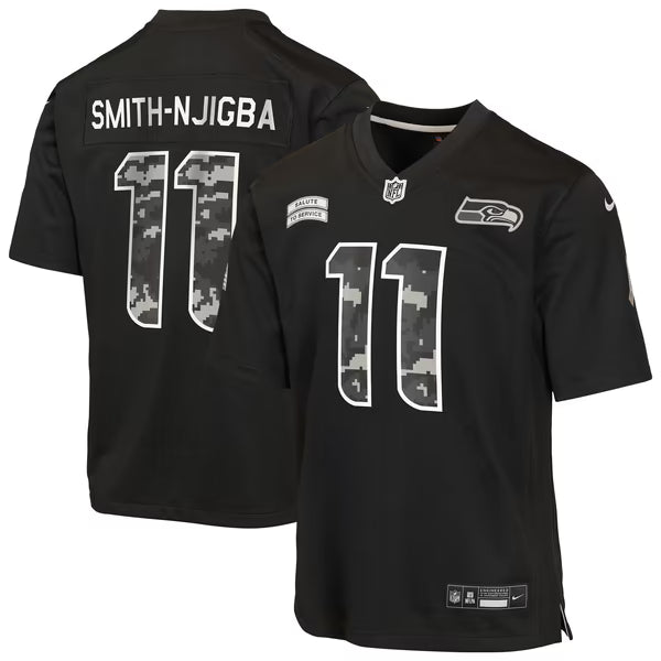 Nike Seattle Seahawks Jaxon Smith-Njigba Youth Salute to Service Game Jersey