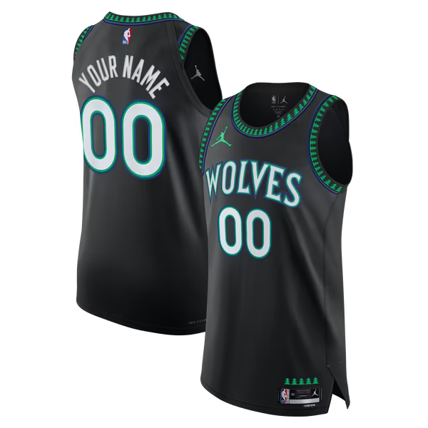 Jordan Brand Minnesota Timberwolves Statement Edition Authentic Custom Jersey