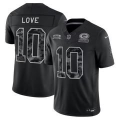 Jordan Love Green Bay Packers Nike 2026 Salute to Service Stitched Limited Jersey