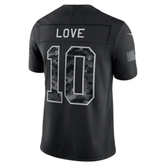 Jordan Love Green Bay Packers Nike 2026 Salute to Service Stitched Limited Jersey