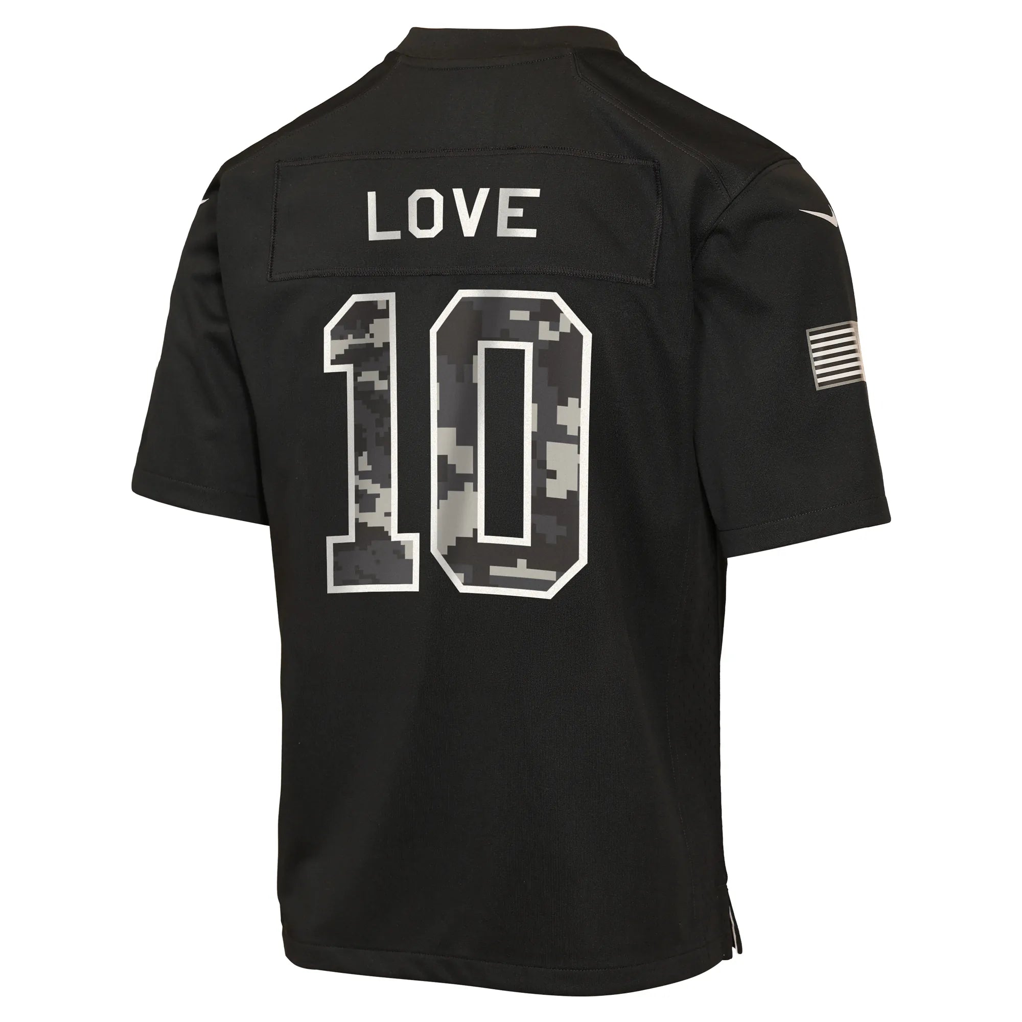 Nike Jordan Love Green Bay Packers Youth Salute to Service Game Jersey
