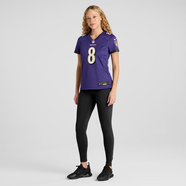 Nike Lamar Jackson Baltimore Ravens Women's Game Jersey