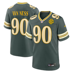 Nike Lukas Van Ness Green Bay Packers 2026 Rivalries Collection Game Jersey