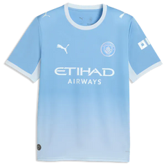Manchester City Light Blue Home Custom Jersey