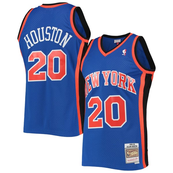 Mitchell & Ness Allan Houston New York Knicks Hardwood Classics Swingman Jersey