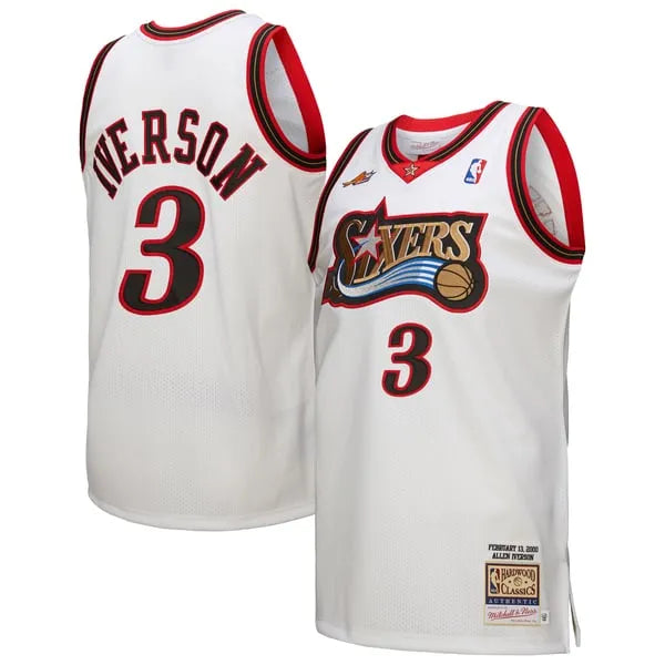 Mitchell & Ness Allen Iverson Philadelphia 76ers 2000 NBA All-Star Game Authentic Jersey