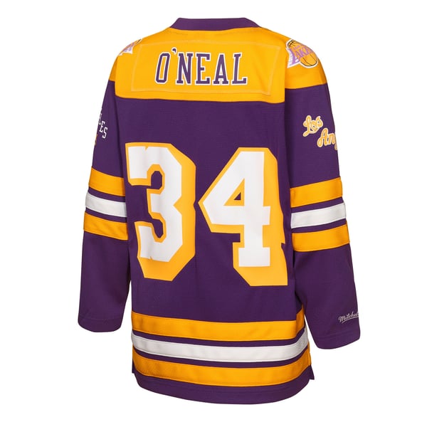Mitchell & Ness Shaquille O'Neal Los Angeles Lakers Youth Jersey