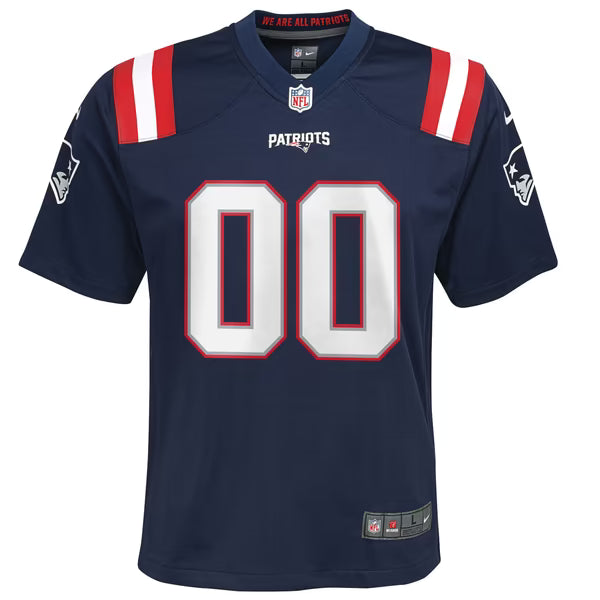 Nike New England Patriots Youth Custom Game Jersey