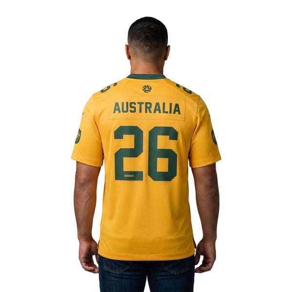 Nike Australia National Team x NFL Game Jersey Gold