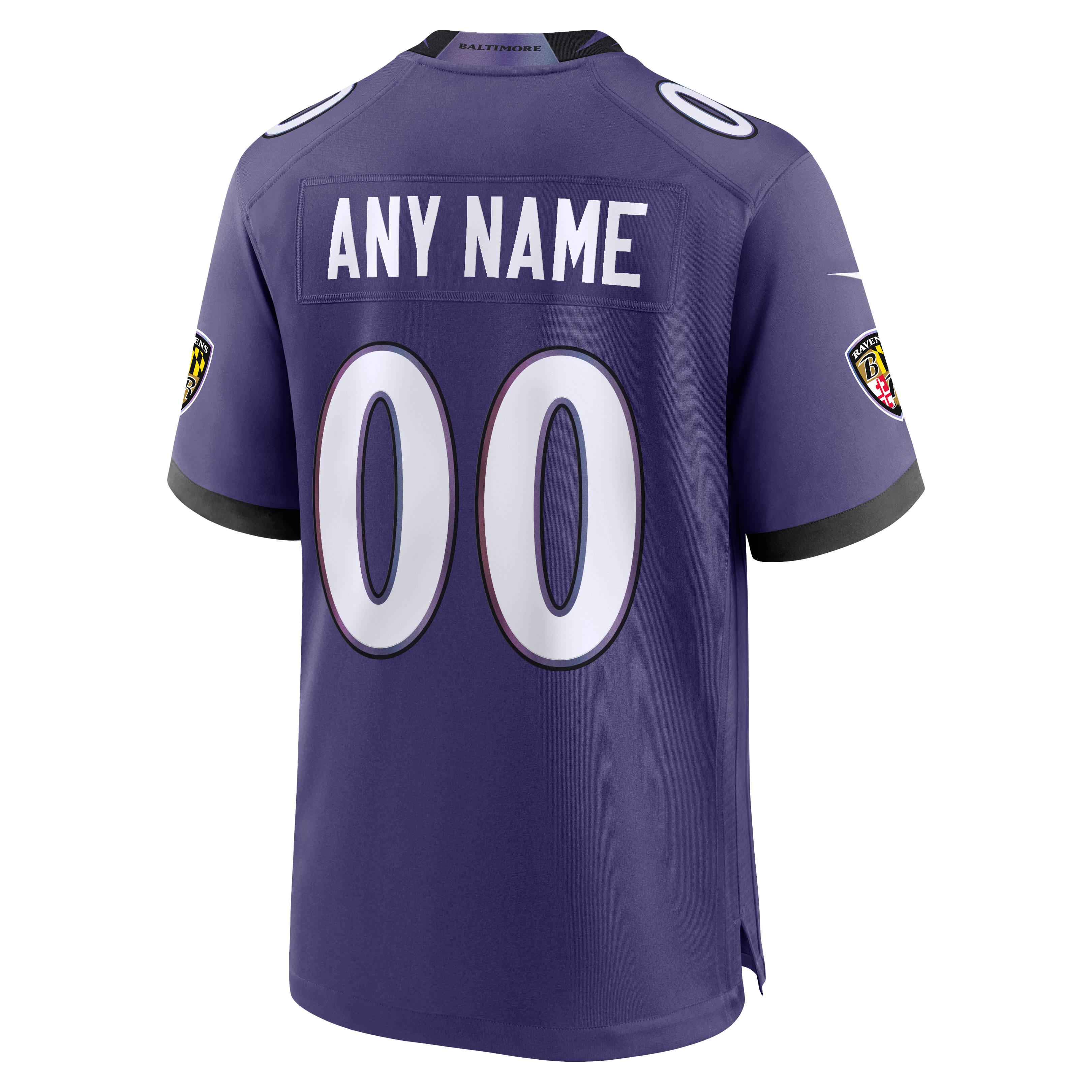 Nike Baltimore Ravens Custom Game Jersey