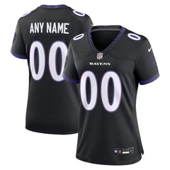 Nike Baltimore Ravens Women's Alternate Custom Game Jersey